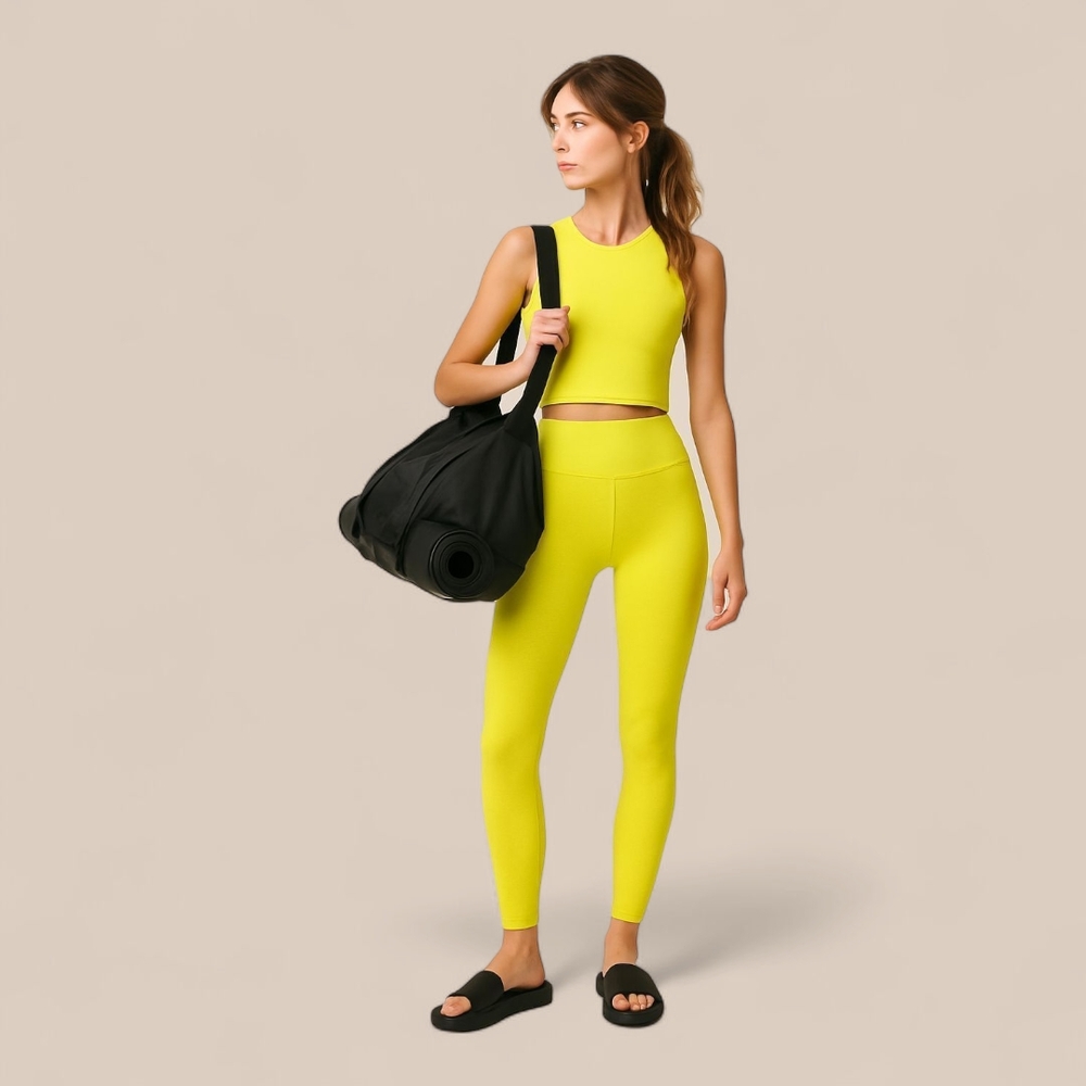 Beyond Yoga Yellow Activewear Set